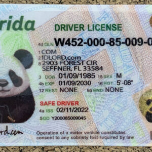 Florida scannable card