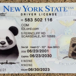New York scannable card