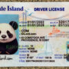 Rhode Island scannable card